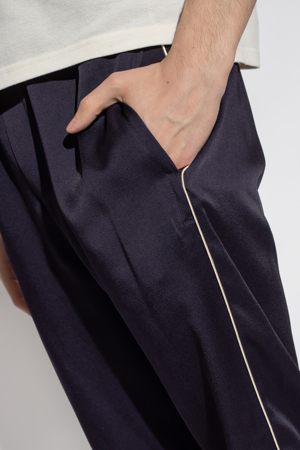 Bella belted dress - SchaferandweinerShops Italy - Navy blue